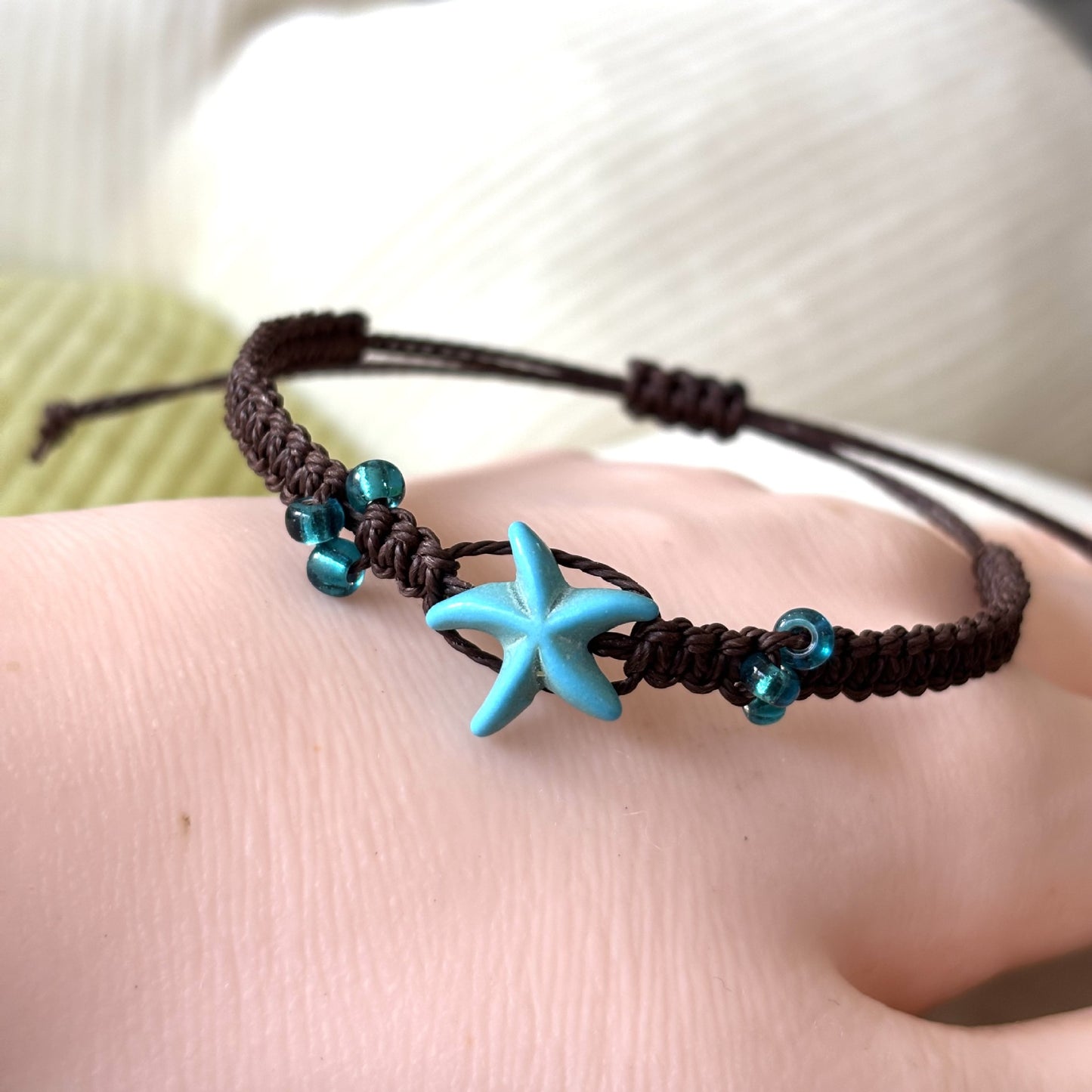 Ocean Style Starfish Turtle Couple Models Adjustable Carrying Strap Girlfriend Bracelets