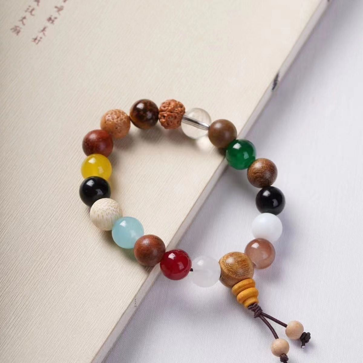Women's & Men's Seed Prayer Bead Bodhi Temple For Bracelet