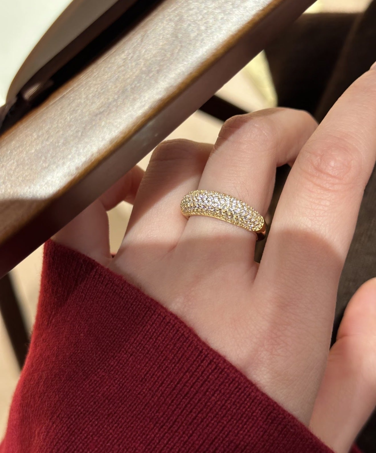 Luxury High-grade Sweet Open Adjustable Simple Fashion Rings