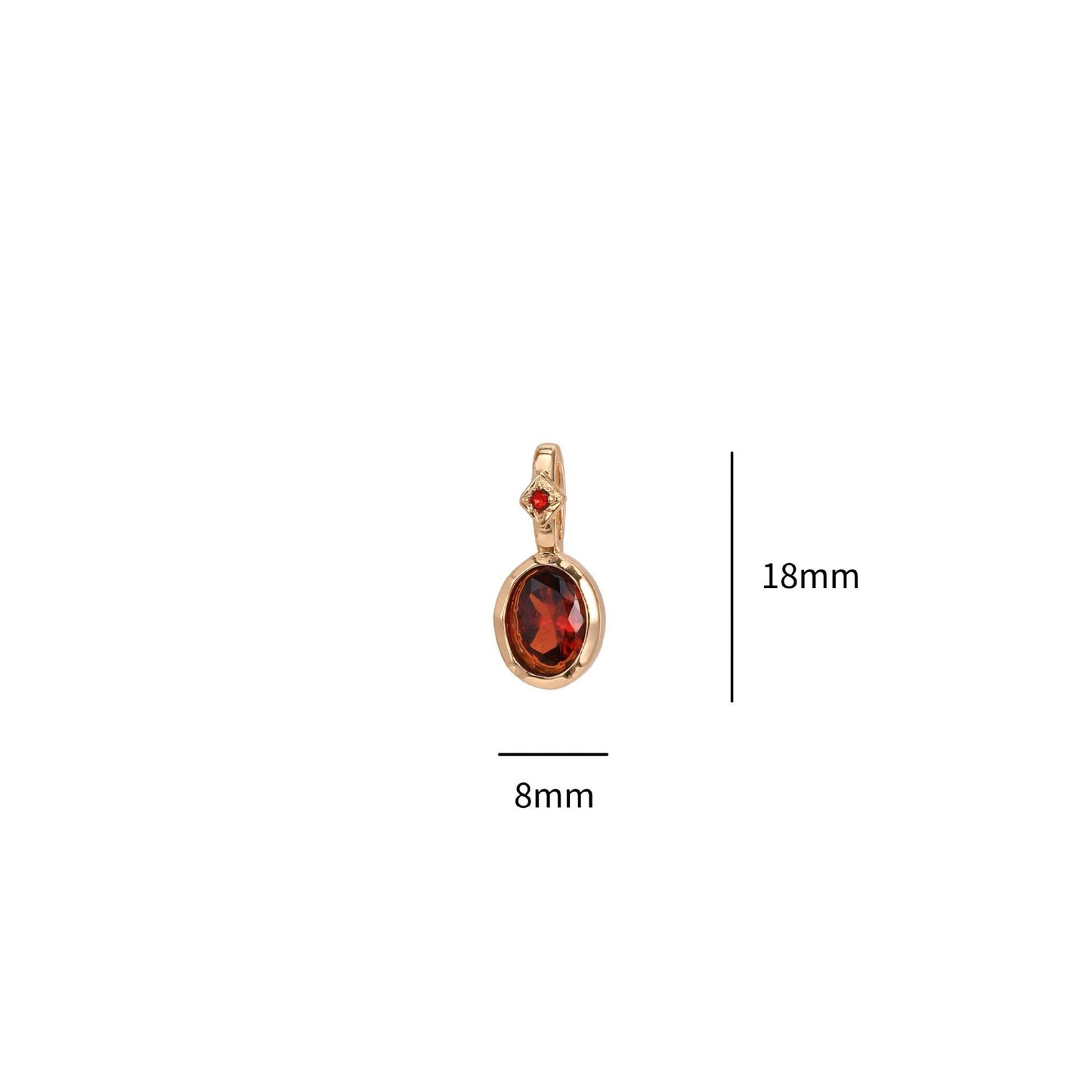 Twee Birthstone Birthstones Zircon Month Stone Necklace