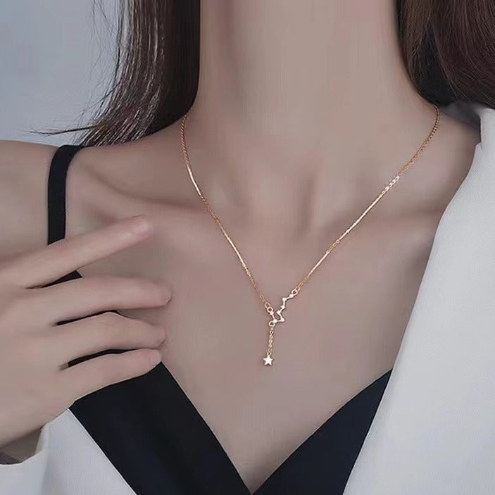 Women's Dipper Seven Star Light Luxury Gift Design Necklace