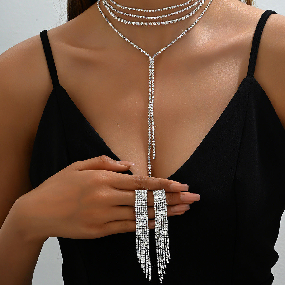 Bone Chain Cold Style Design Choker Necklaces