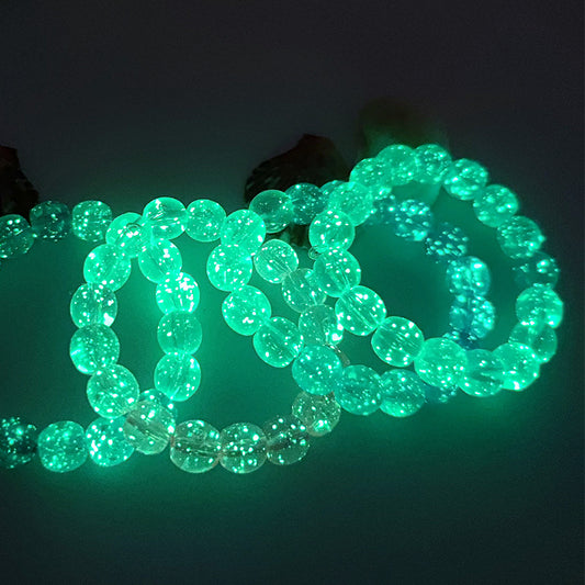 Children's Gradient Luminous Starry Sky Around Finger Plate Toy Pliable Temperament Bracelets