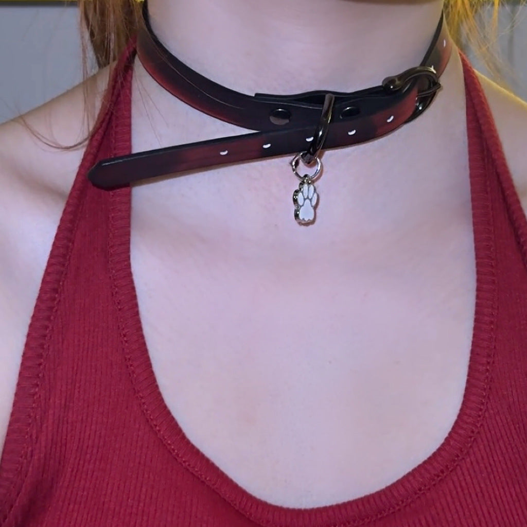 Women's Warm Color Changing Leather Hot Senior Clavicle Collar