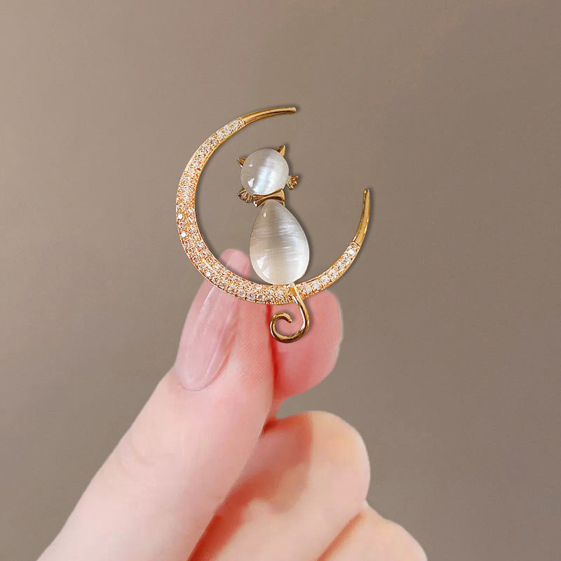 Butterfly Brooch High-grade Pin Exquisite Tassel Brooches