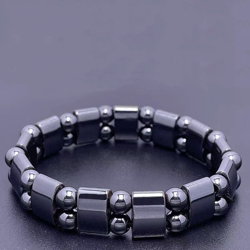 Slouchy Magnet Manual Hematite Energy Stone Necklaces