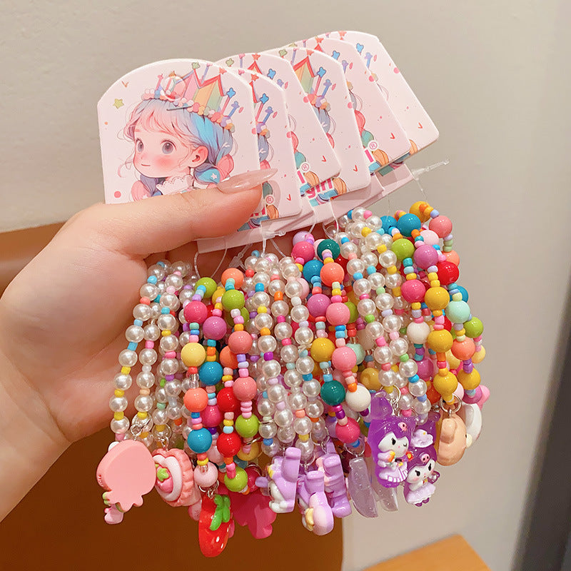 Women's Cartoon Little Good-looking Beaded Suit Cute Bracelets