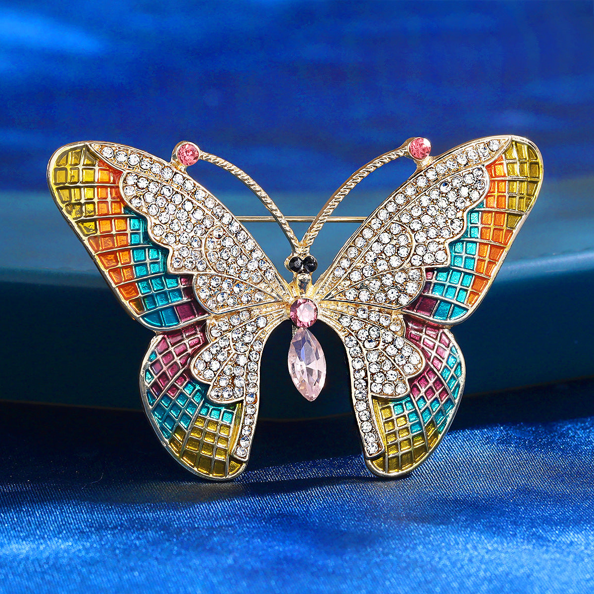 Women's Brooch Full Diamond Alloy Corsage Clothing Brooches