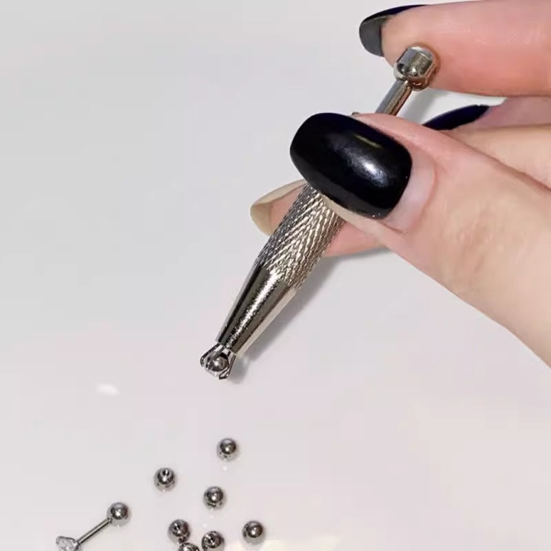 Ear Stainless Steel Screw Ball Grabber Jewelry Accessories