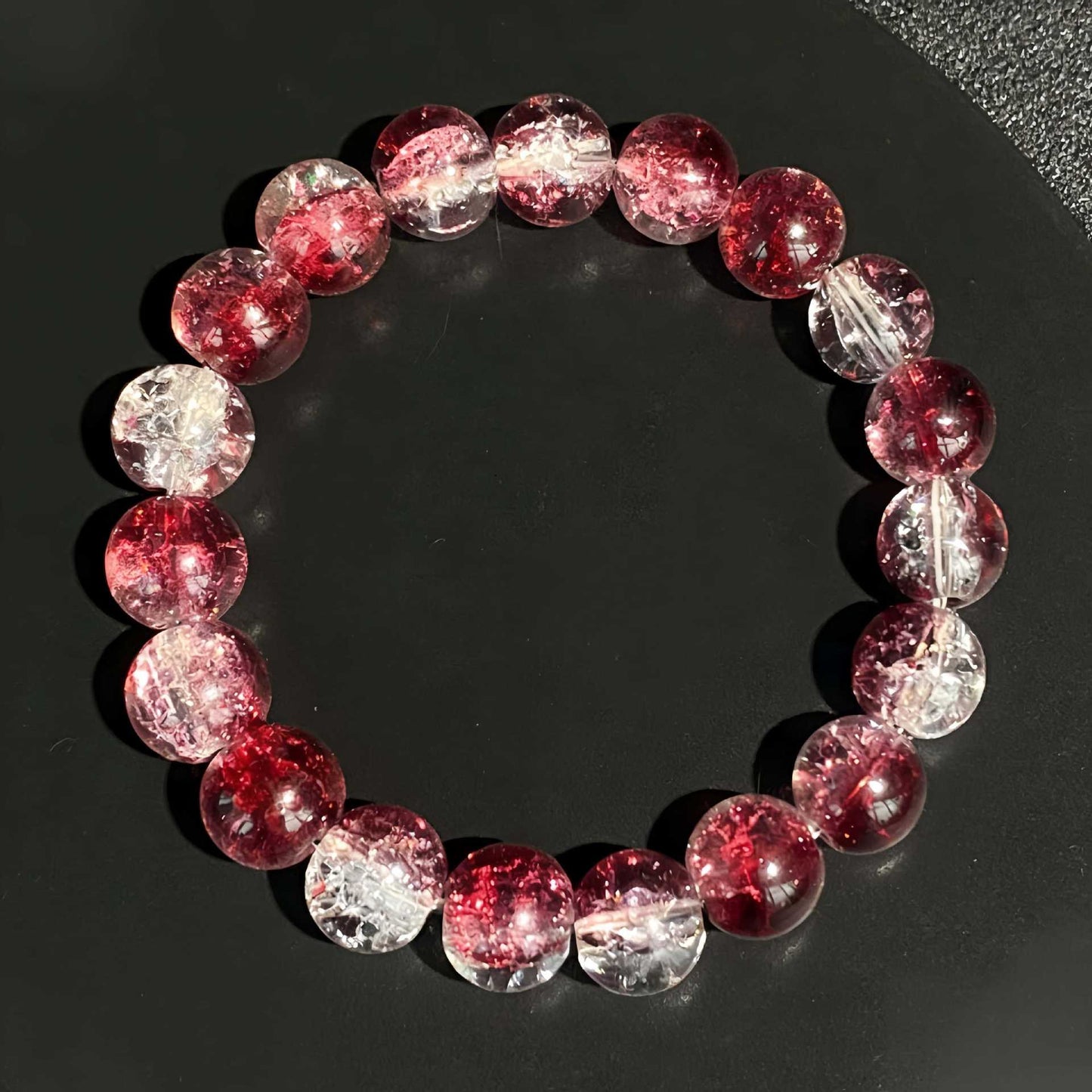 Gradient Burst Flower Release Soothing Mood Bracelet