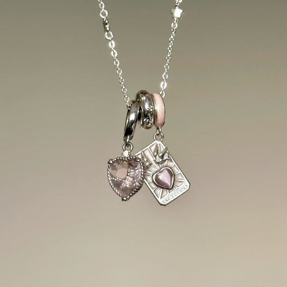 Love Tarot Fashion Niche Clavicle Chain Necklaces