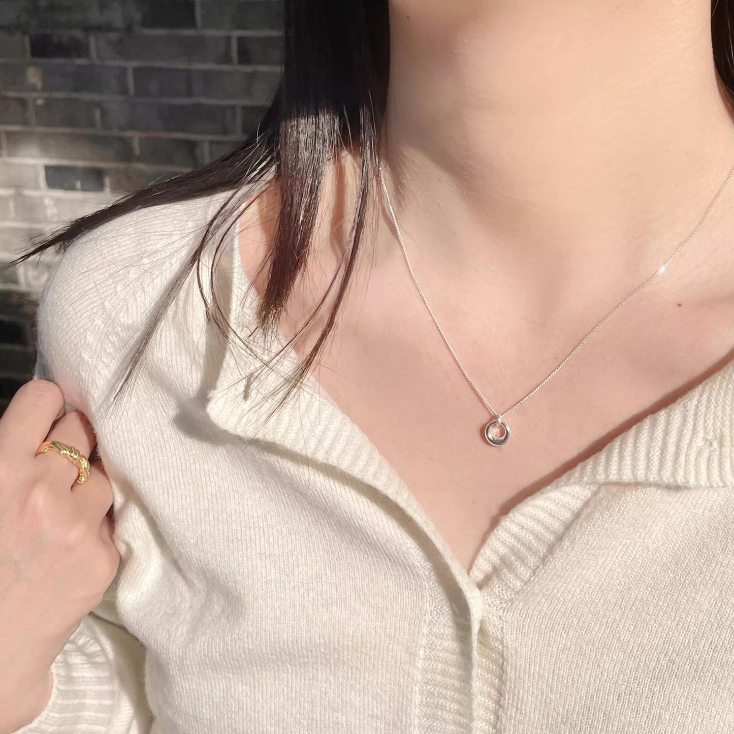 Women's Fashionable Simple Niche Design Fresh Temperament Clavicle Necklace