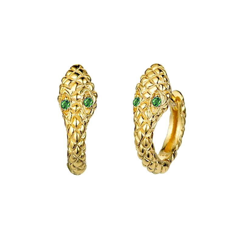 Women's Sier Needle Eardrop Retro Fashion Geometry Pattern Earrings