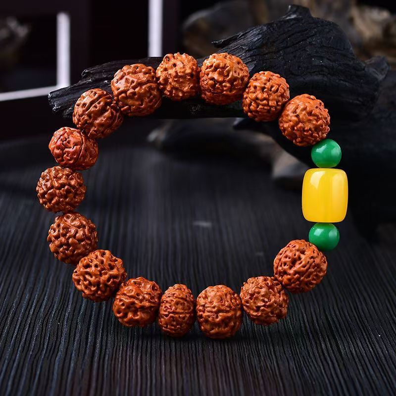 Women's & Men's Natural Bodhi Seeds Prayer Beads National Style Scenic Spot Buddha Bracelet