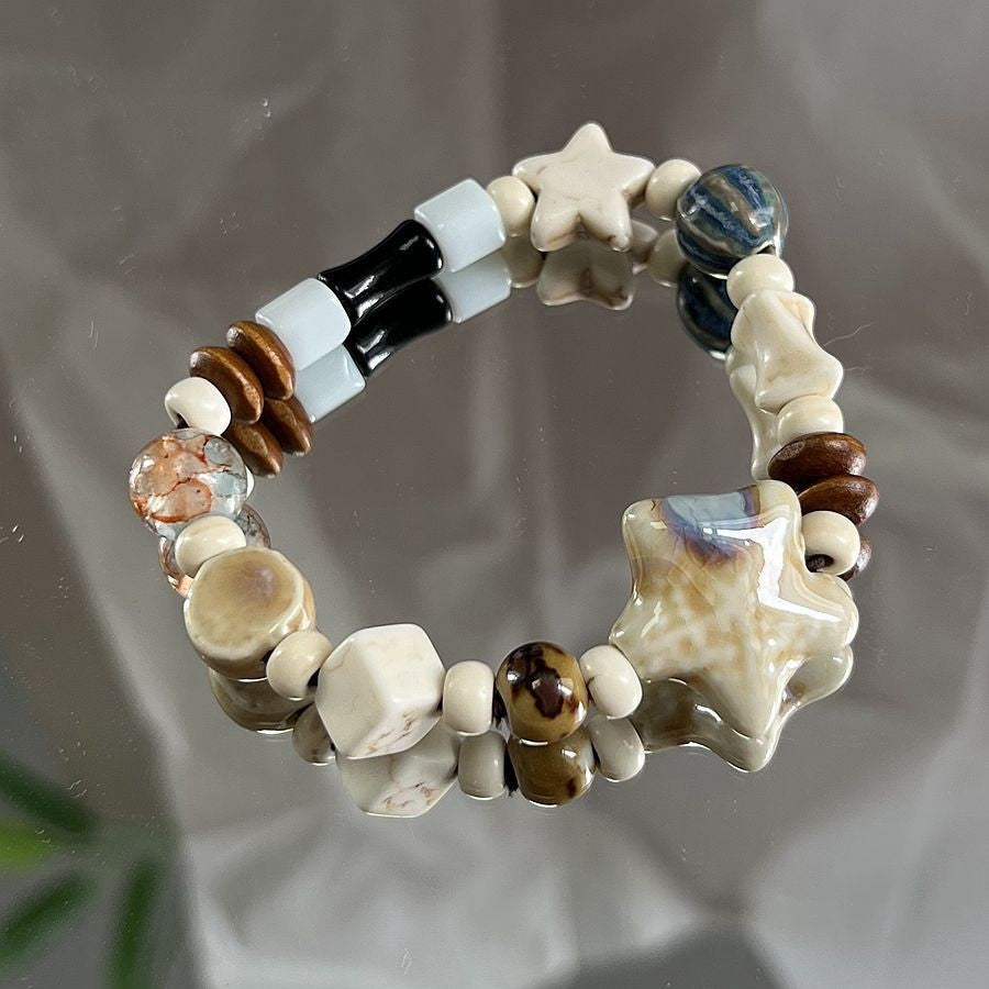 Ceramic Design High-grade Female Sweet Travel Simple Fresh Bracelet