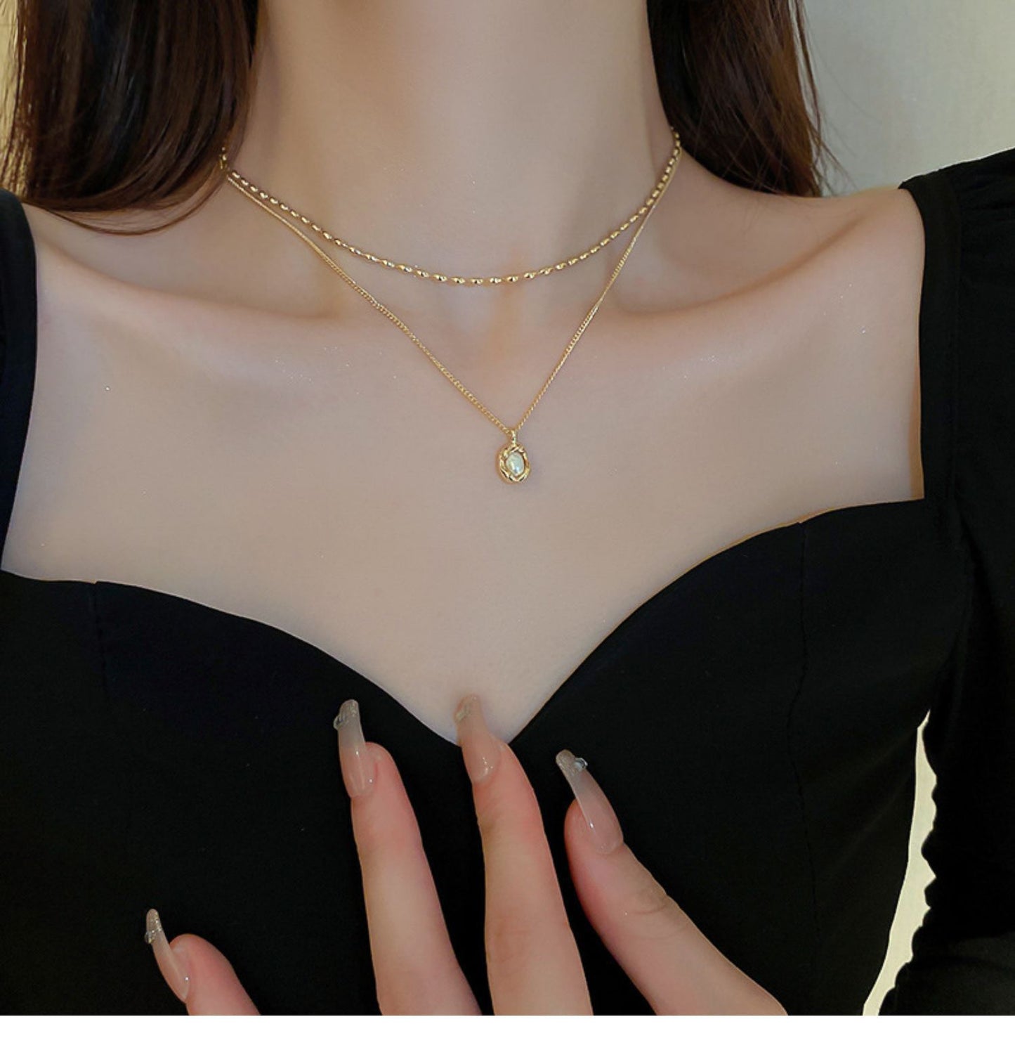 Women's Luxury Minority Design Sense Advanced Clavicle Necklaces