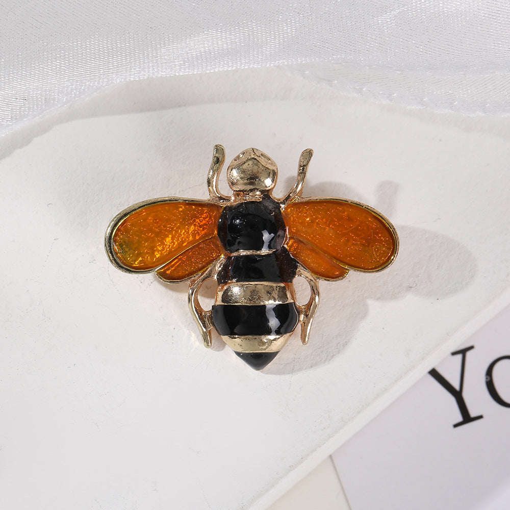 Women's Bee Pearl Brooch Insect High-grade Niche Brooches