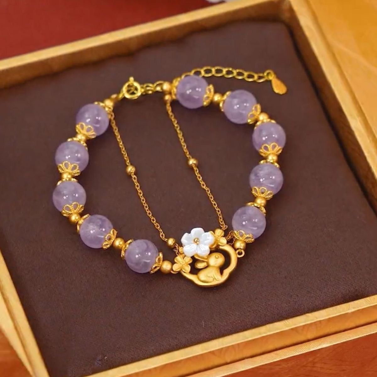 Flower Dream Romance Fairy Wind Dance Couple Feeling Handmade Gift Bracelet