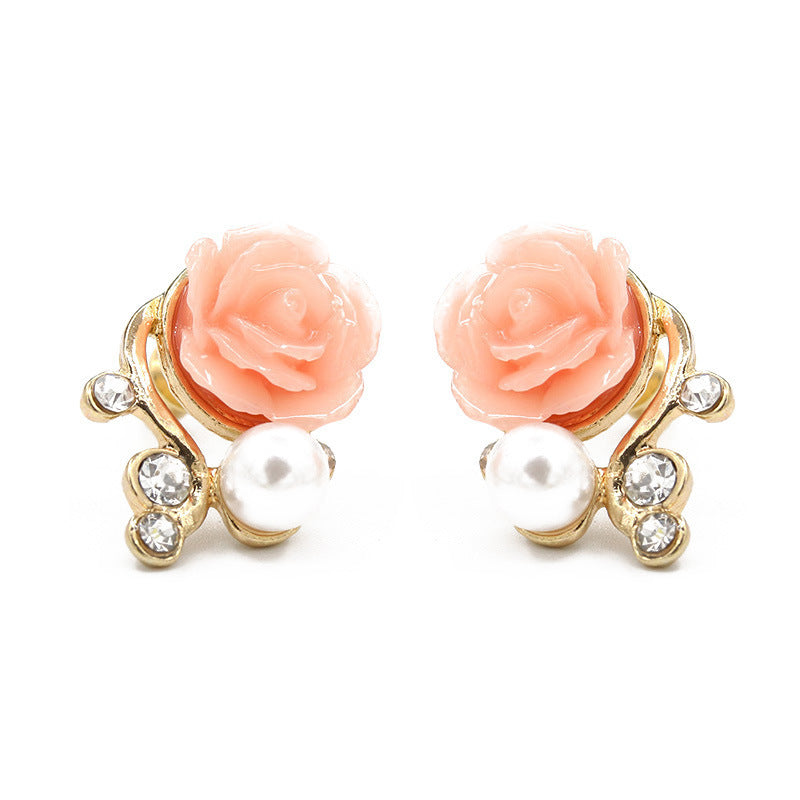 French Entry Lux Creative Design Flower Rings