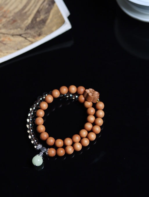 Barbie Sandalwood Tassel National Style Female Artistic Bracelets