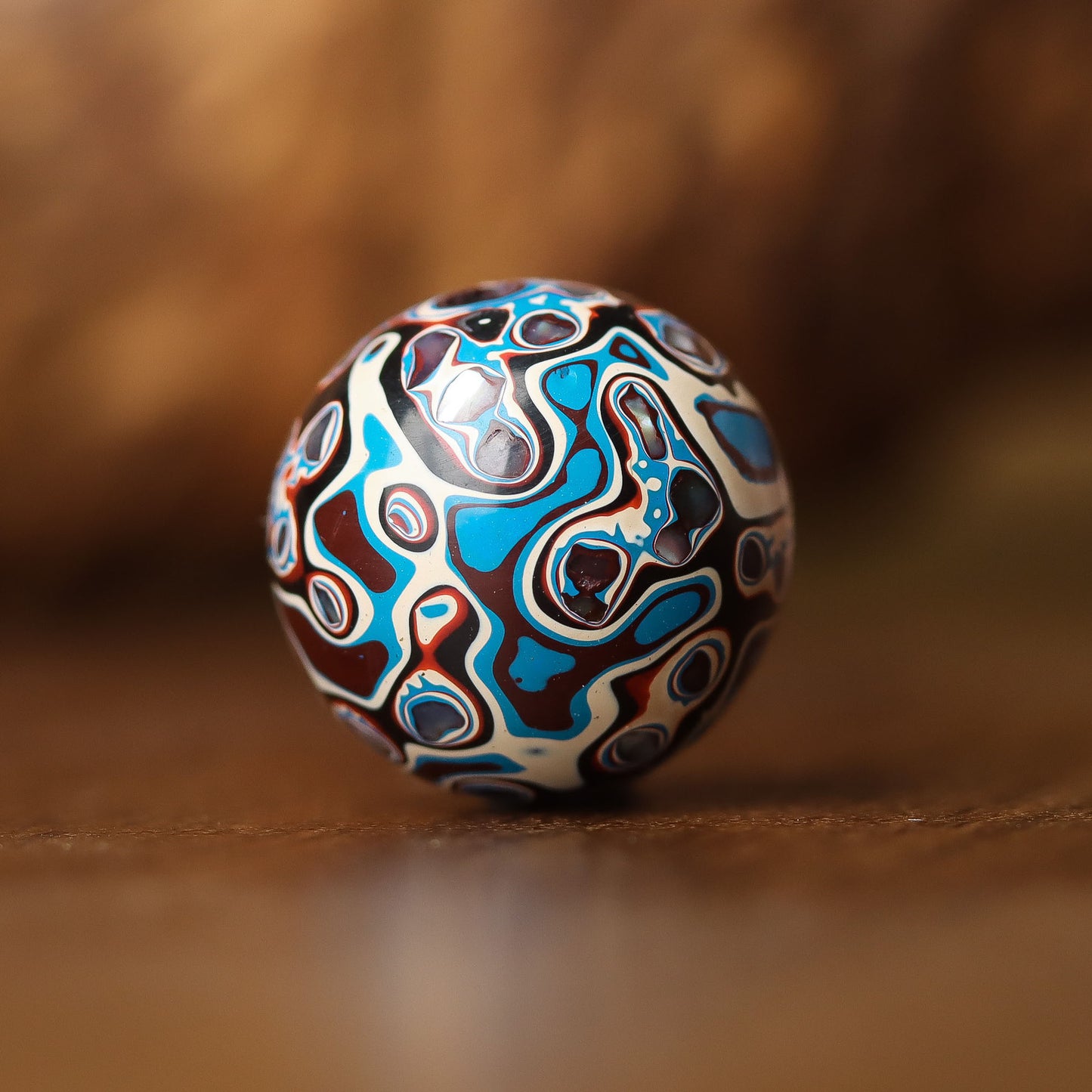 Large Paint Beads Single Bead Fine Bracelet