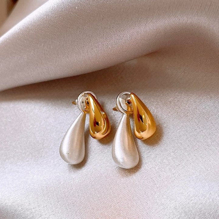 Women's Sier Pearl Light Luxury Sense Niche Earrings