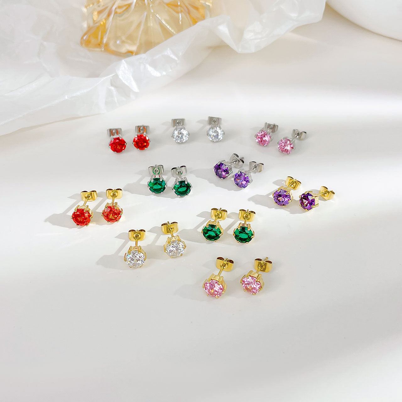 Women's Fashion Personality Ear Special Interest Light Rings