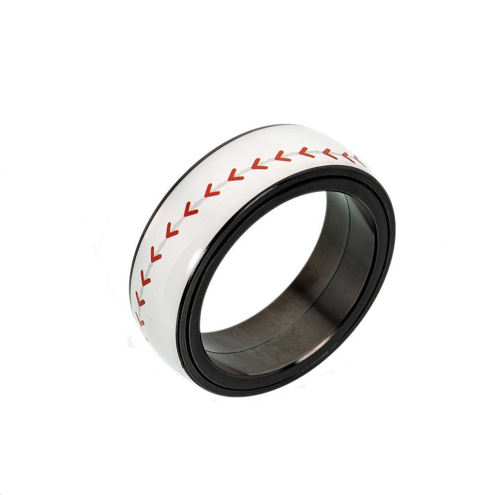 Rotatable Football Basketball Rugby Baseball Match Rings