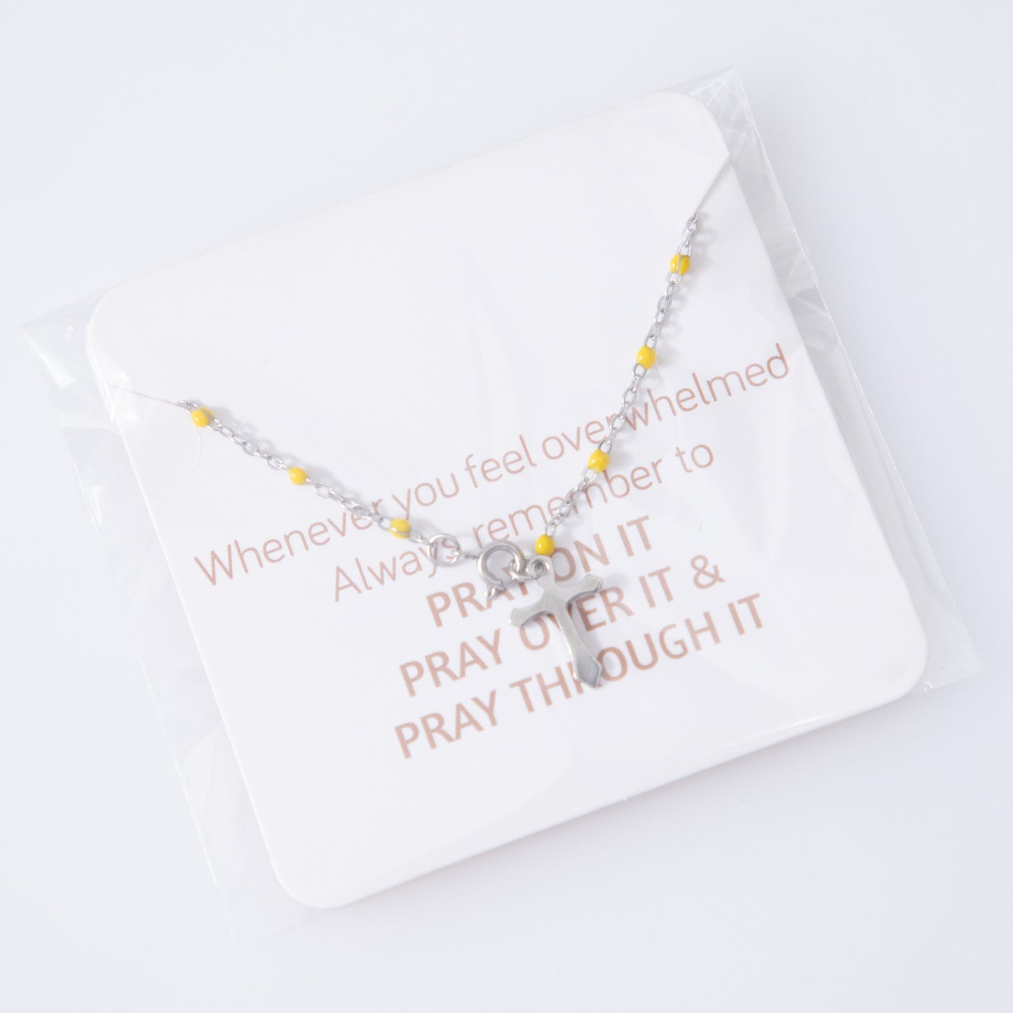 Titanium Steel Female Gold Plating Religious Style Stainless Anklets