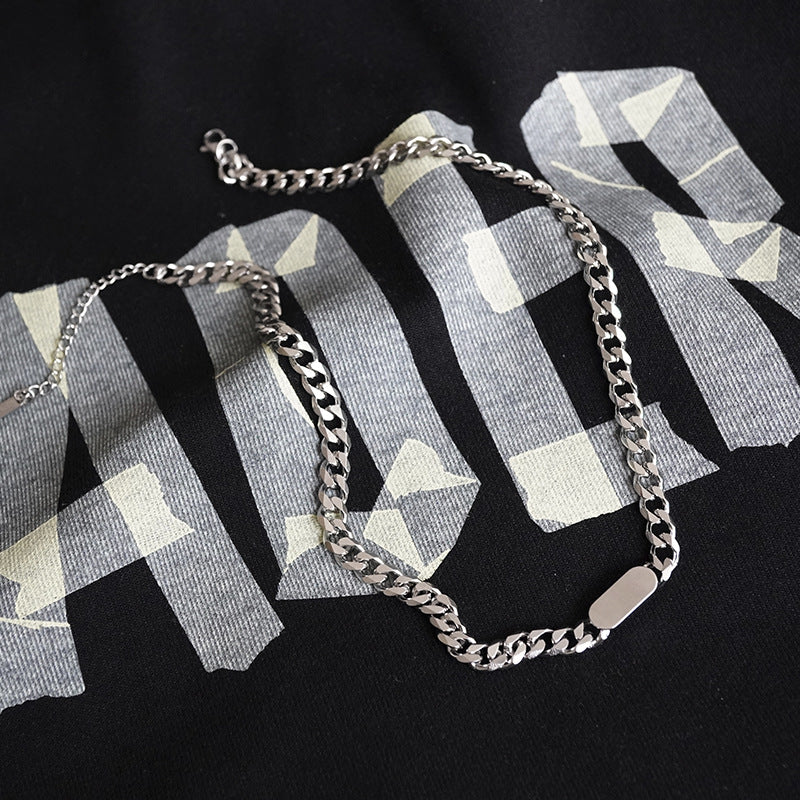 Style Fashionable Simple Titanium Steel Personalized Necklaces
