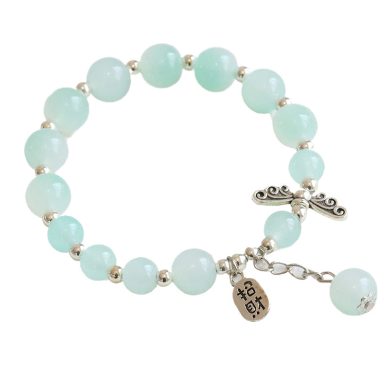 Fresh Glass Bead Chinese Ethnic Style Bracelets