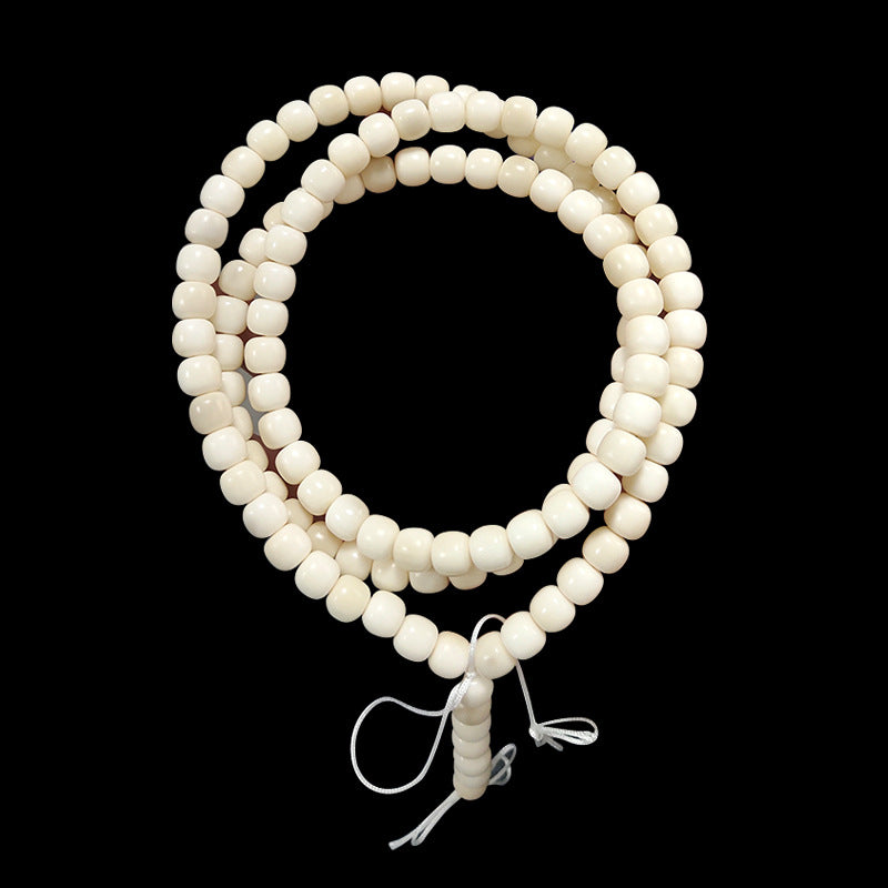 Women's & Men's Jade Bodhi Pieces Buddha Beads Scattered Long Strip Crafts Bracelet