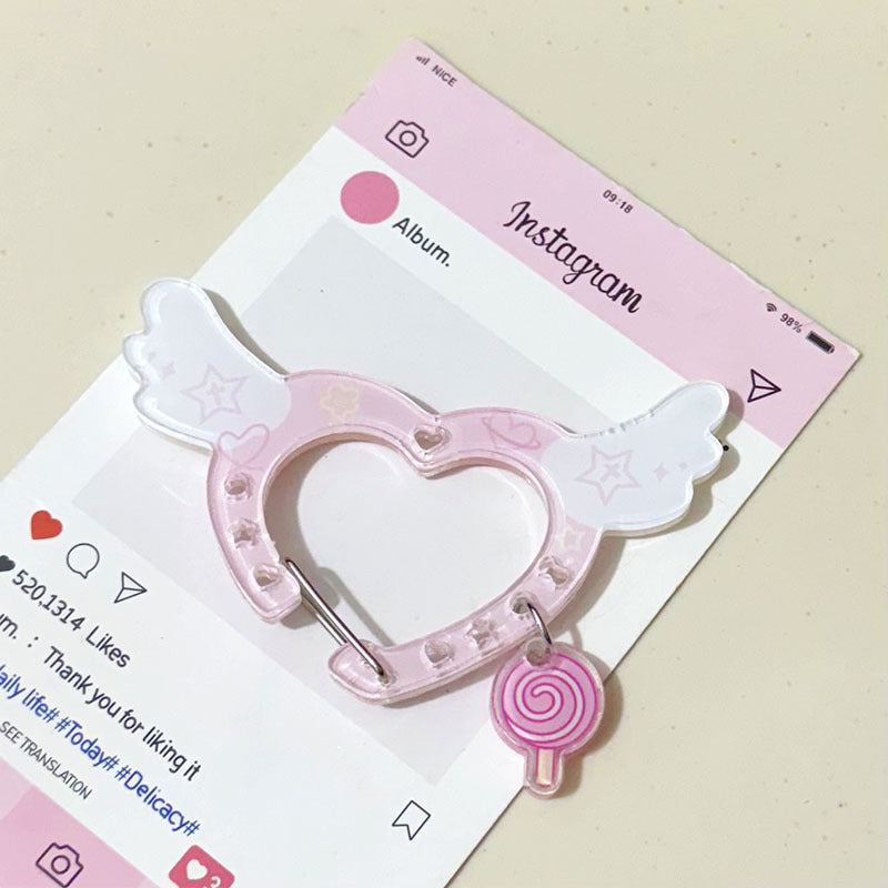 Acrylic Shaped Multifunctional Key Cartoon Shape Jewelry Accessories