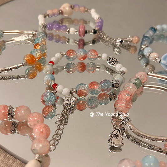 String Beads Hand-made Ethnic Everyday Fashion Bracelets