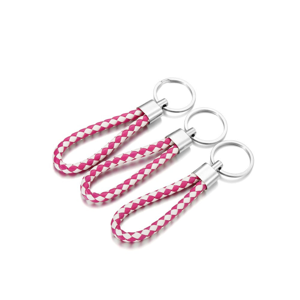 Color Creative Weaving Leather Rope Car Jewelry Accessories