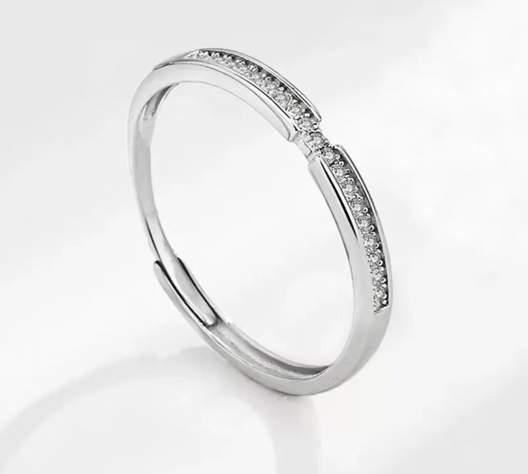 Women's Couple Confession Light Luxury Design Sense Rings