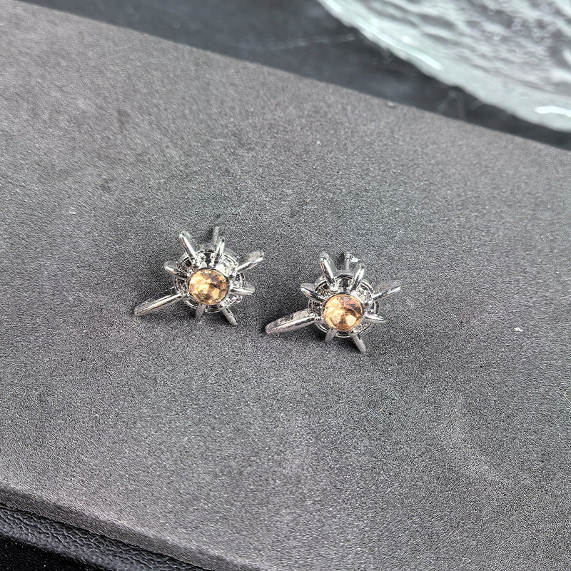 Women's & Men's Star Simple Personality Niche Asterism Trendy Stud Earrings