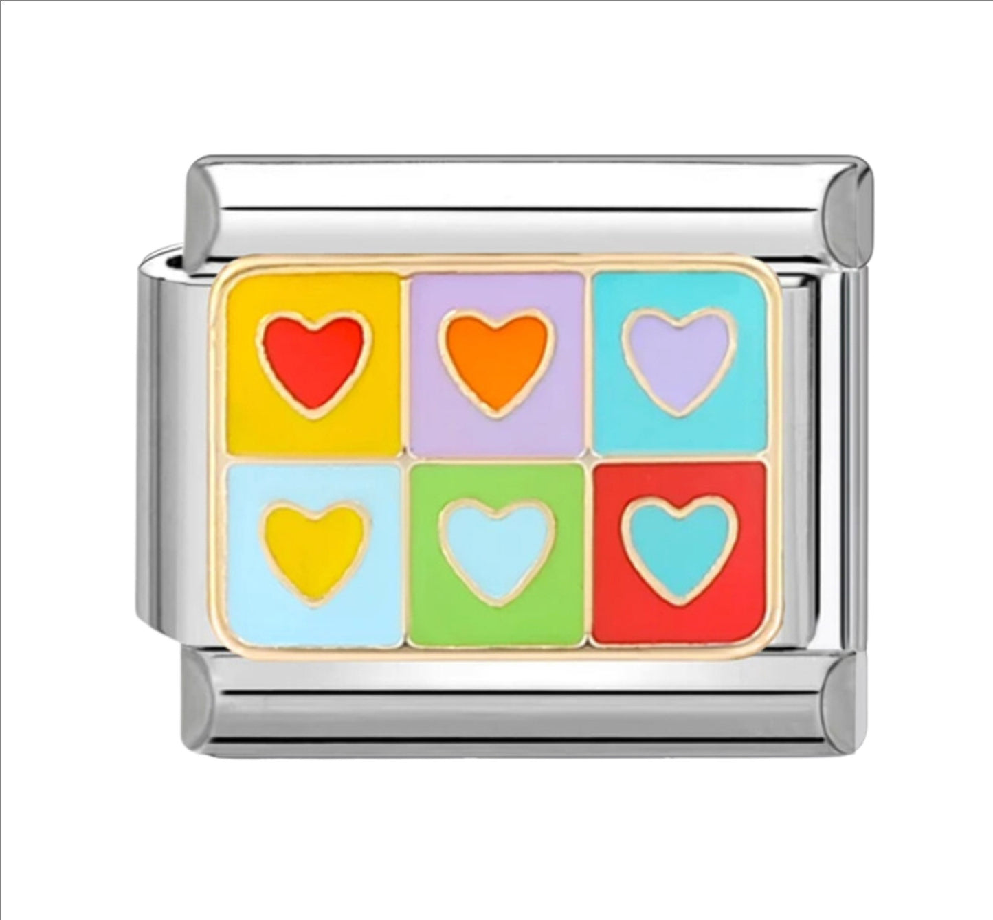 Module Love Rainbow Pattern Can Be Random Bracelet