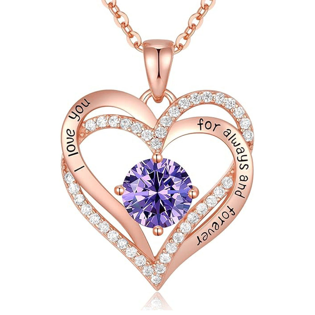 Gold Color Heart To Give Mom Necklace