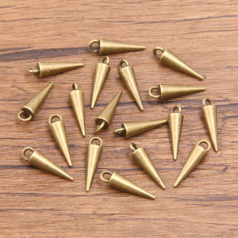 Alloy Glossy Tapered Charm Key Luggage Jewelry Accessories