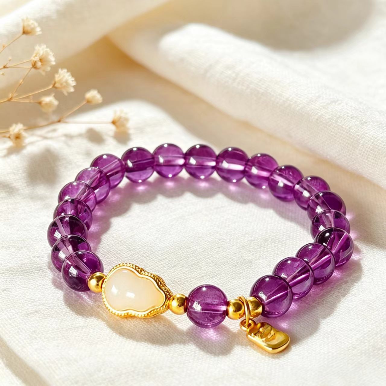 Super Nice Manual Light Luxury Advanced Barrel Bracelet