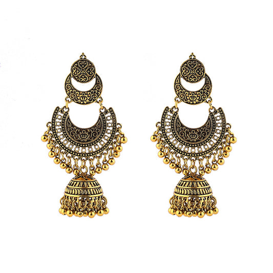 Indian Style Bell Summer Fairy Niche Earrings