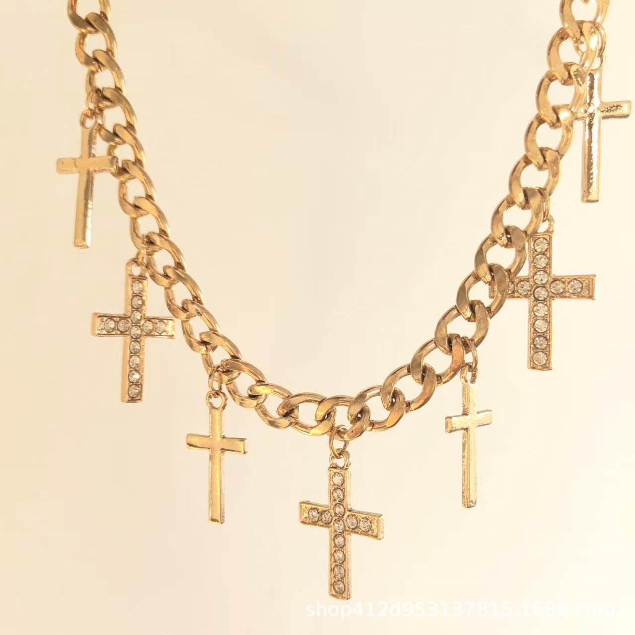 Punk Rock Style Simple Exquisite Sweet Necklace