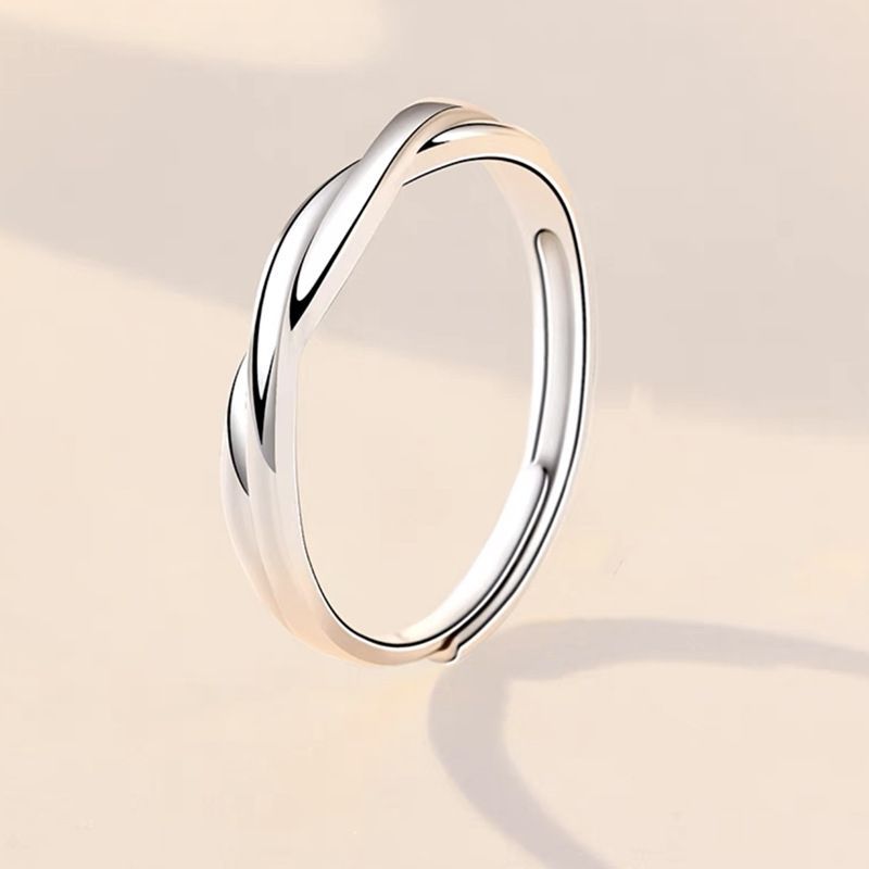 Couple Pair Niche Design Female Simple Rings