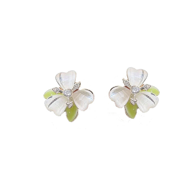 Pin Warm Spring Mori Style Green Rings