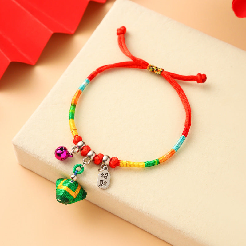 Children's Hundred Dragon Boat Festival Colorful Braided Rope Batches Of Goods Bracelets