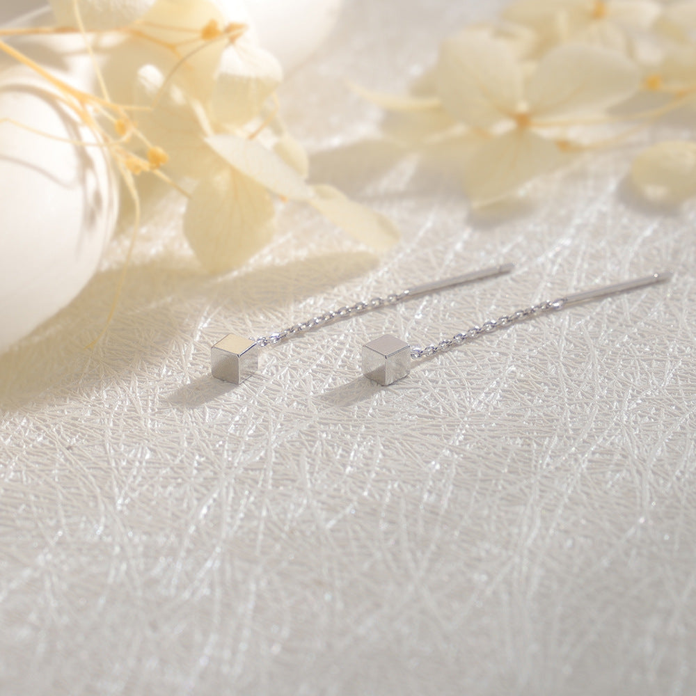 Korean Style Trendy Square Design High-grade Earrings