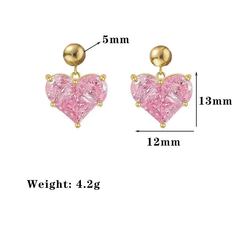Female Sweet Clavicle Chain High Sense Valentine's Day Rings