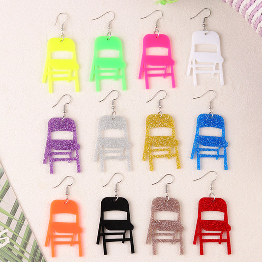 Large Chair Acrylic Ear High Profile Fashion Rings