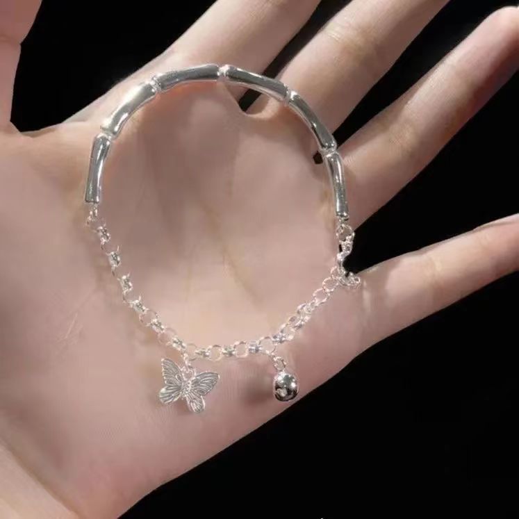 Bamboo Butterfly Female Niche Temperament Super Fairy Girlfriends Sweet Light Bracelet